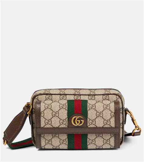 gucci brown crossbody bag with flowers|gucci ophidia gg crossbody bag.